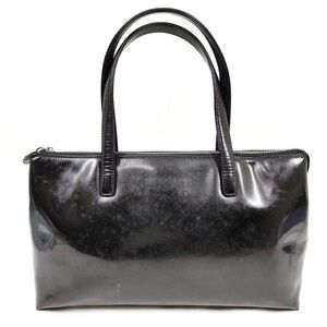 Versace Black Shoulder Bag with Structured Design